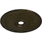 Ekena Millwork Oakleaf Ceiling Medallion (Fits Canopies up to 6 1/4"), 29 1/8"OD x 3 5/8"ID x 1"P, Green Gold CM29OAGGS - alternate 4